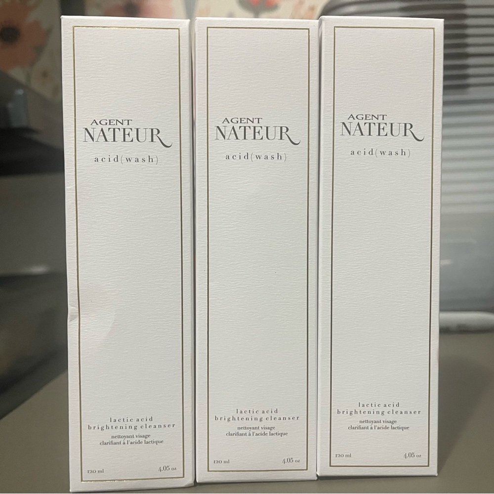 Agent Nateur Acid (Wash) Lactic Acid Skin Brightening Cleanser